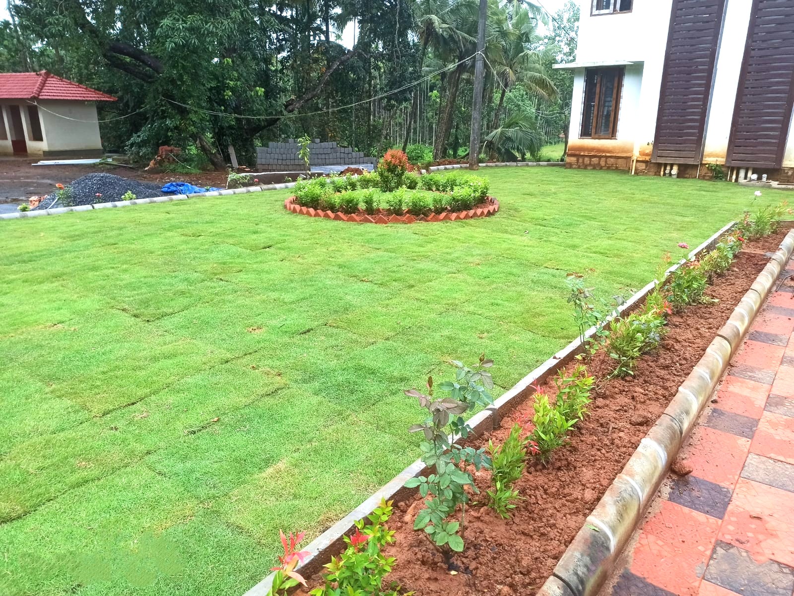 Ashrayadhama Courtyard